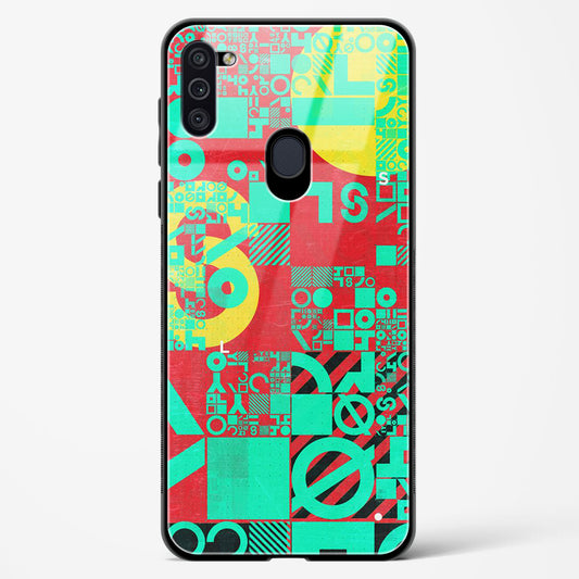 Orient Abstract - Samsung Galaxy A11 Glass Gripper Case