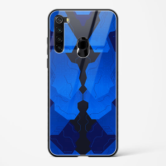 Blue Blitz - Redmi Note 8 Glass Gripper Case