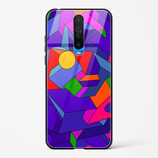 Geometric Chroma  - POCO X2 Glass Gripper Case