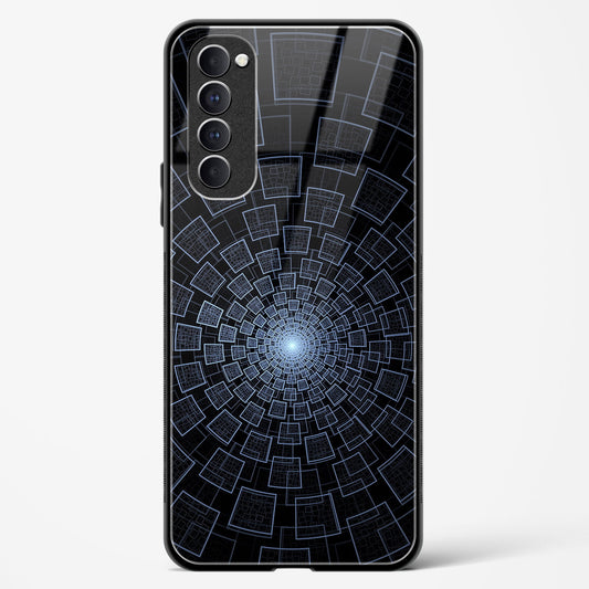 Cyber Tunnel - Oppo Reno 4 Pro Glass Gripper Case