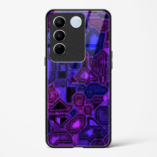 Twilight Fusion - Vivo V27 Pro Glass Gripper Case