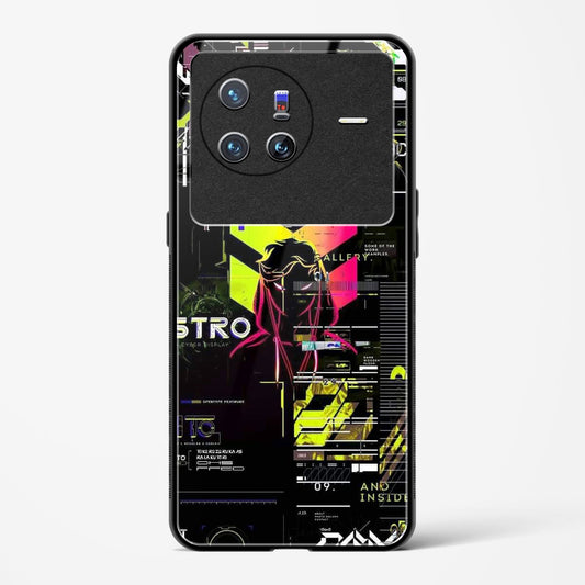 Cyber Boy Yellow - Vivo X80 5G Glass Gripper Case