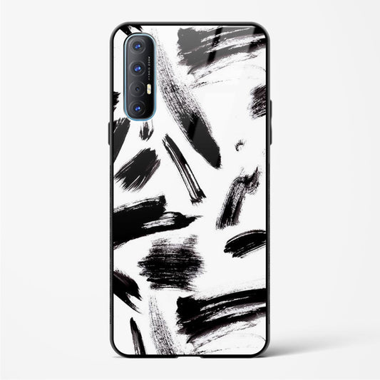 Ink Marks - Oppo Reno 3 Pro Glass Gripper Case