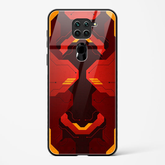 Flame Fusion - Redmi Note 9 Glass Gripper Case