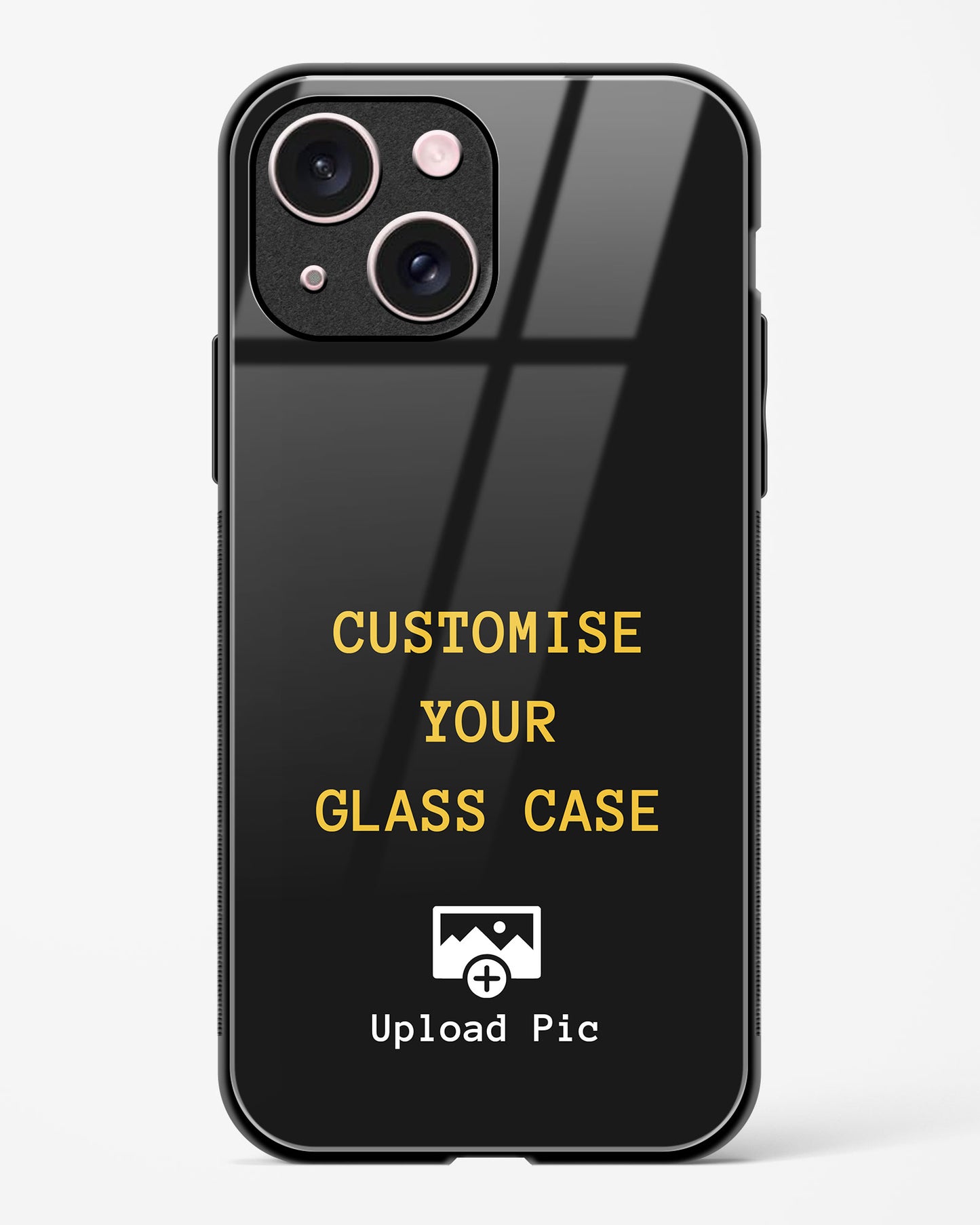 Customizable - iPhone 15 Plus Glass Gripper Case