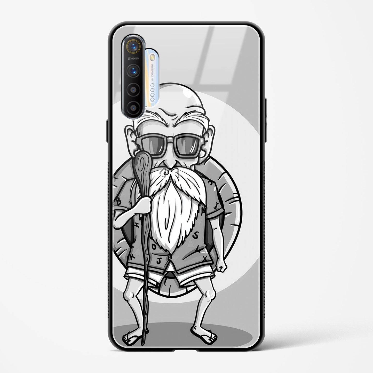 Turtle Hermit - Realme X2 Glass Gripper Case