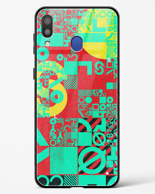 Orient Abstract - Samsung Galaxy M20 Glass Gripper Case