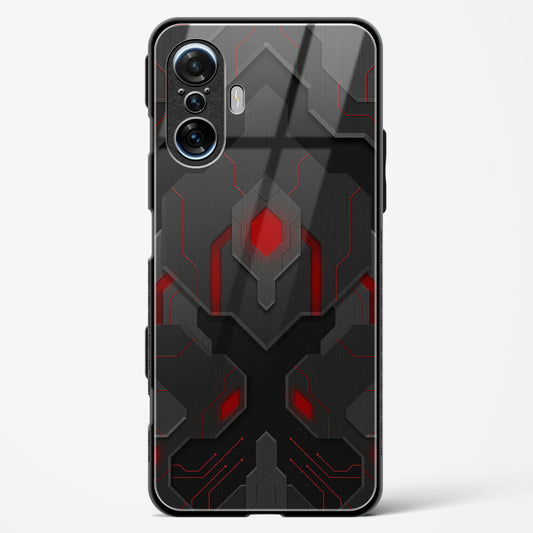 Obsidian Inferno - POCO F3 GT Glass Gripper Case