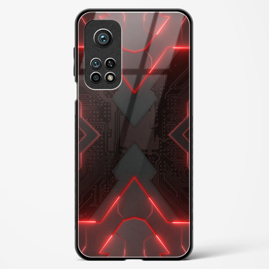 Red Horizon - Mi 10T Glass Gripper Case