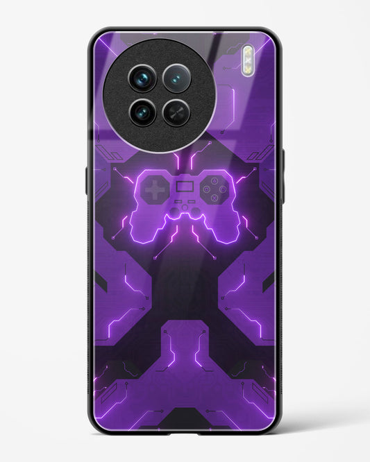 Violet Vortex - Vivo X90 Glass Gripper Case