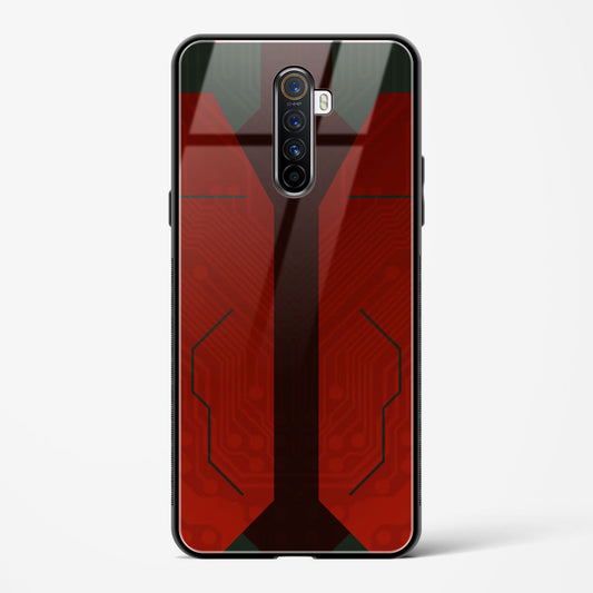 Scarlet Sentinel - Oppo Reno Ace Glass Gripper Case