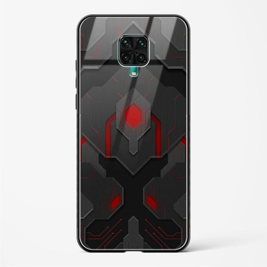 Obsidian Inferno - POCO M2 Pro Glass Gripper Case