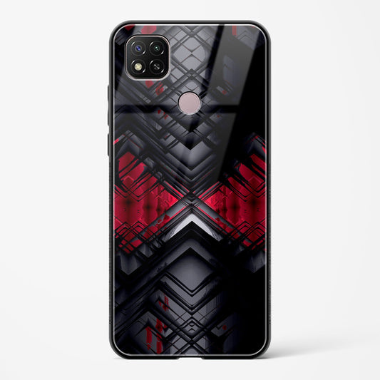 Red Eclipse - Redmi 9 Activ Glass Gripper Case