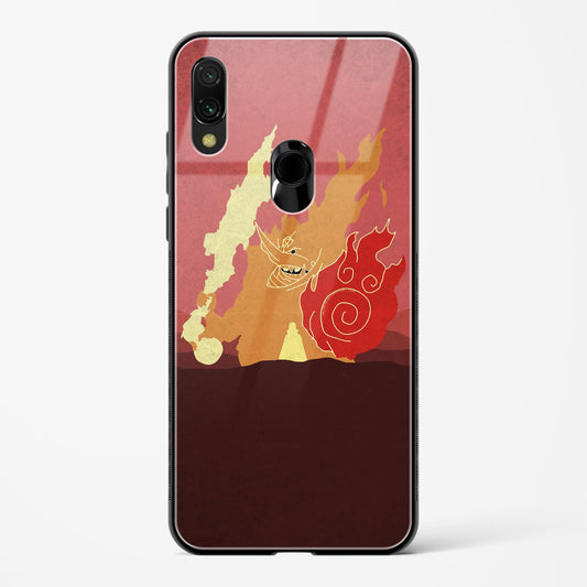 Scarlet Storm - Redmi Note 7 Glass Gripper Case