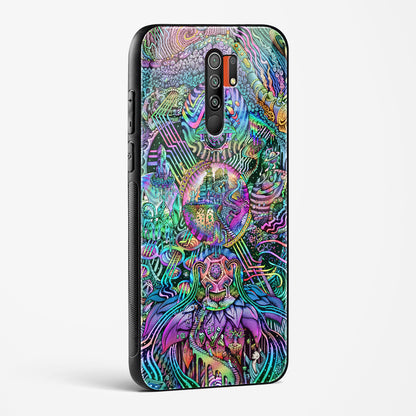 Trippy Galaxy  POCO M2 Glass Case