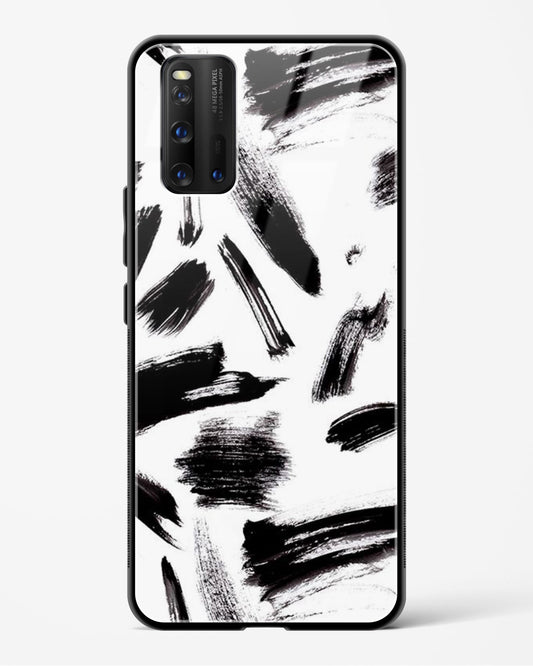 Ink Marks - Vivo iQOO3 Glass Gripper Case