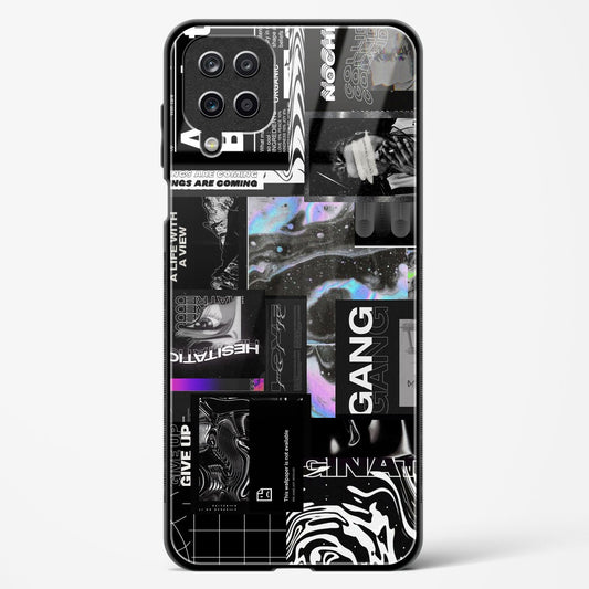 Anxiety Being - Samsung Galaxy F22 Glass Gripper Case