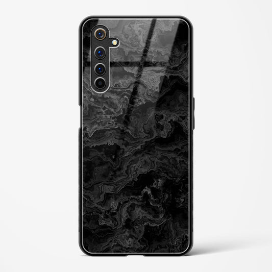 Charcoal Veil - Realme 6i Glass Gripper Case