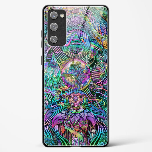 Trippy Galaxy  - Samsung Galaxy S20Fe 5G Glass Gripper Case