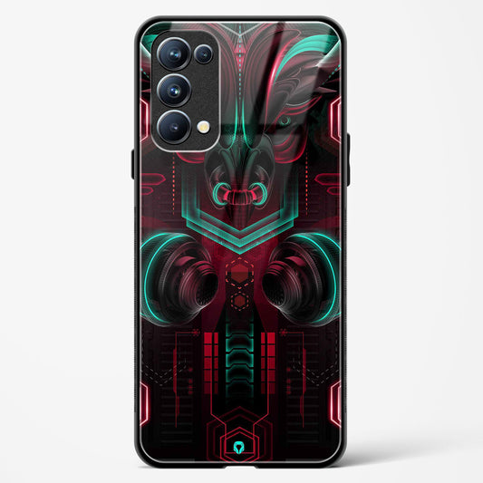 cyber bull - Oppo Reno 5 Pro Glass Gripper Case