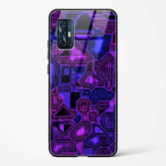 Twilight Fusion - Vivo V17 Glass Gripper Case