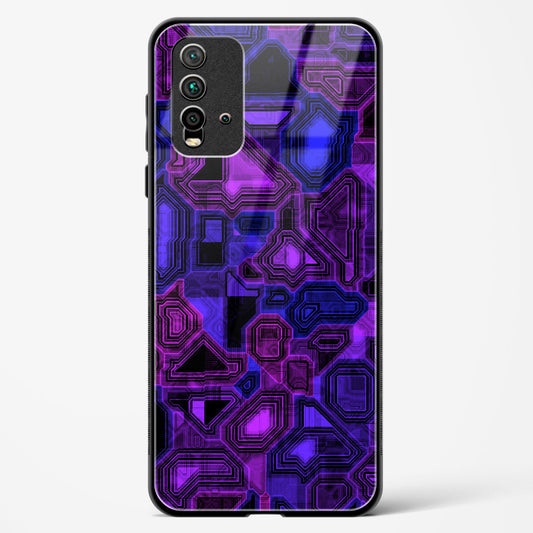 Twilight Fusion - Redmi 9 Prime Glass Gripper Case