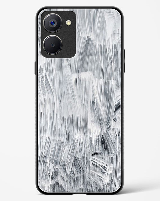 White Paint - Realme 10 Pro 5G Glass Gripper Case