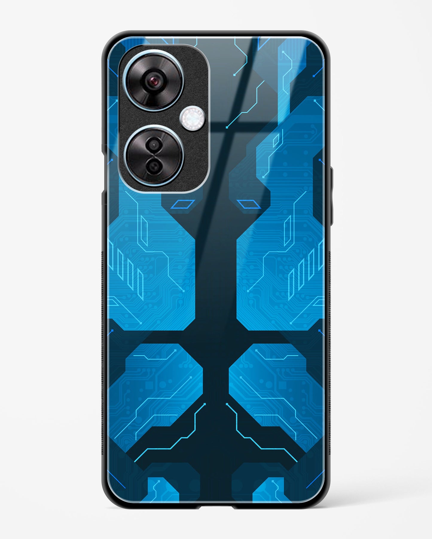 Cobalt Cascade - OnePlus Nord CE 3 Glass Gripper Case