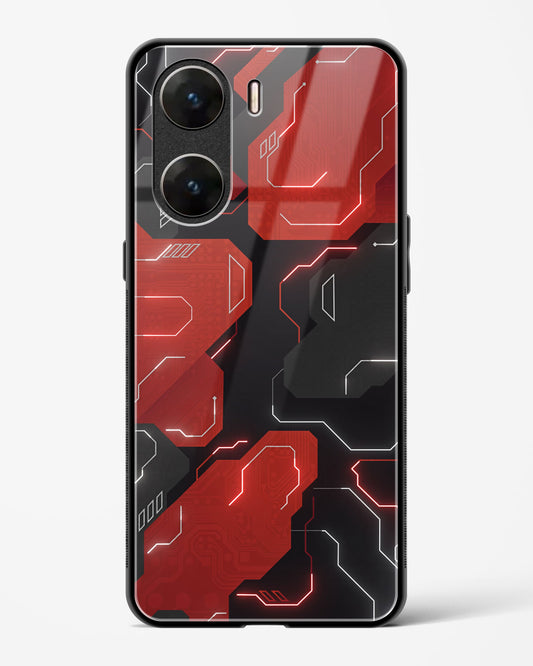 Gaming Rouge - Vivo V29e Glass Gripper Case