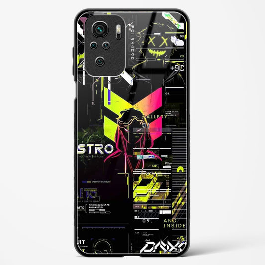 Cyber Boy Yellow - Redmi Note 10s Glass Gripper Case