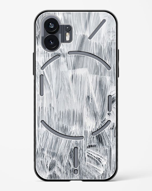 White Paint - Nothing Phone 2 Glass Gripper Case