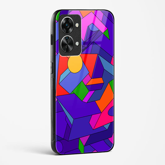 Geometric Chroma OnePlus OnePlus Nord 2T 5G Glass Gripper Case