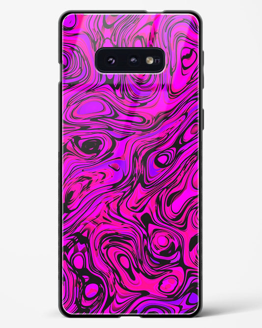 Colourful Liquid Vector - Samsung Galaxy S10e Glass Gripper Case