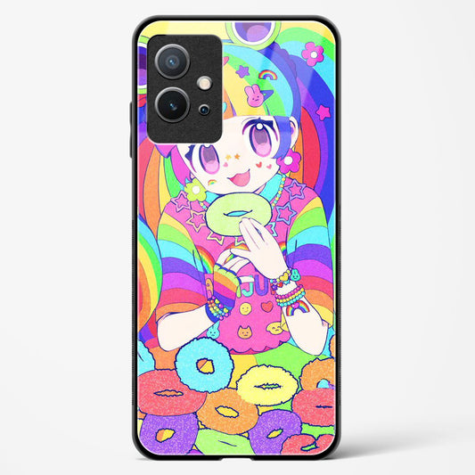 Kawaii Girl Art - Vivo T1 5G Glass Gripper Case