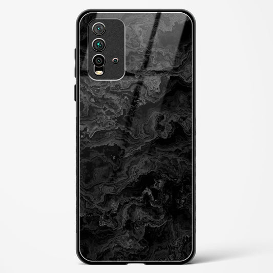 Charcoal Veil - Redmi 9 Power Glass Gripper Case