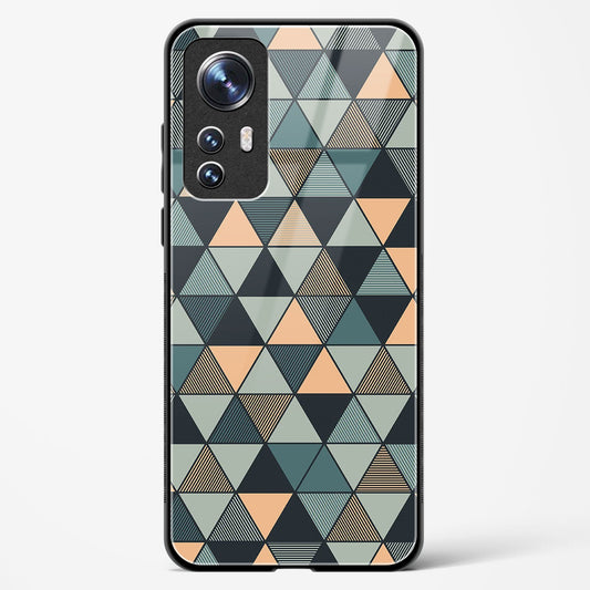 Triangle Mosaic - Xiaomi 12 Pro 5G Glass Gripper Case