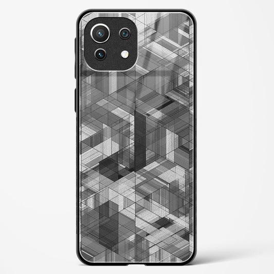 Black Diamond Grid - Mi 11 Lite Glass Gripper Case