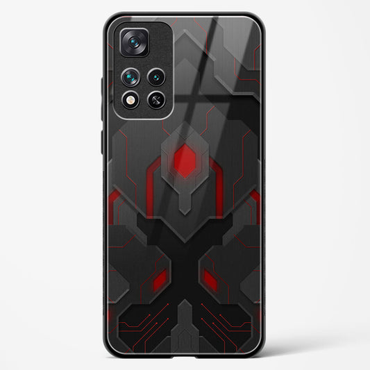 Obsidian Inferno - Xiaomi 11i Hypercharge 5G Glass Gripper Case