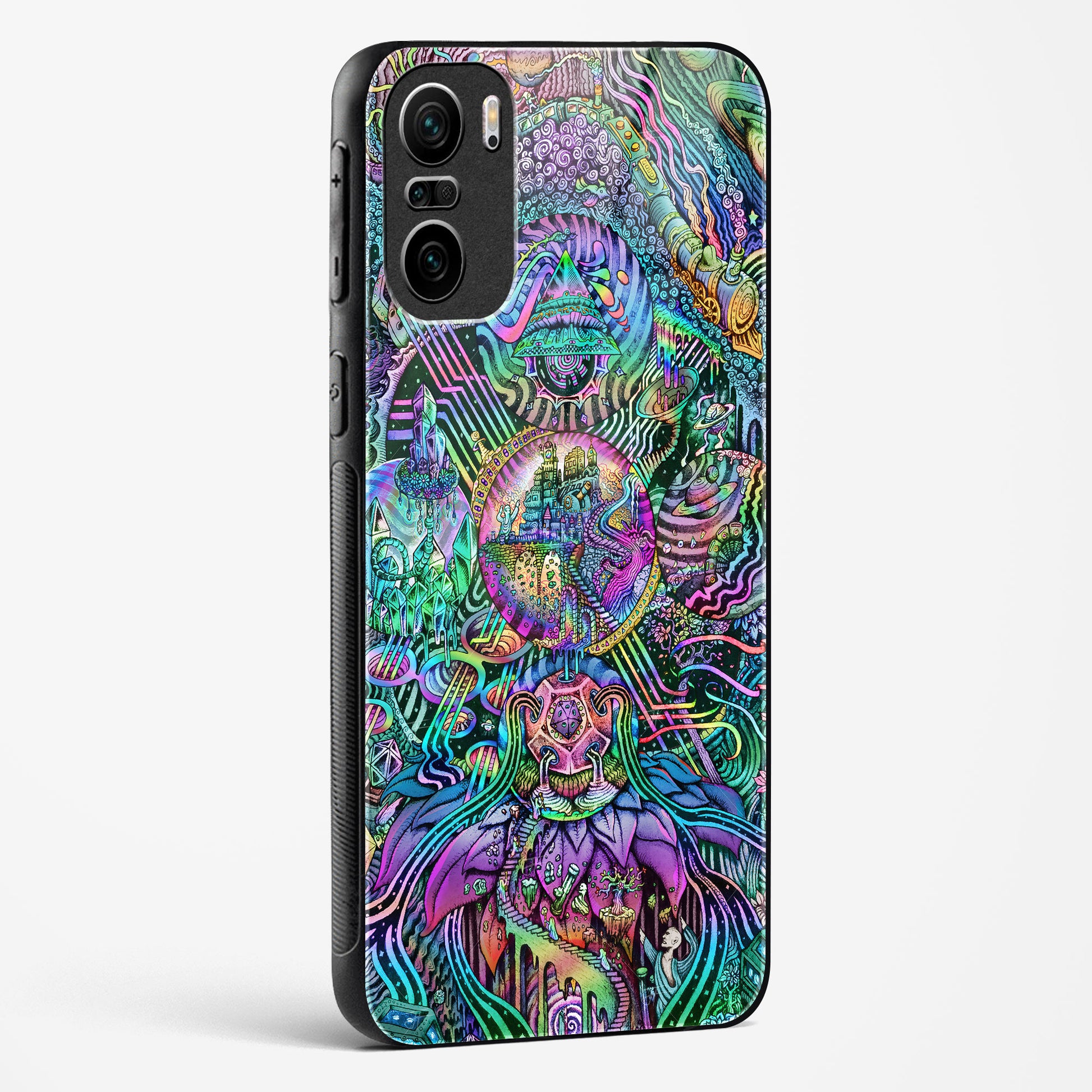 Trippy Galaxy  Mi 11X 5G Glass Case