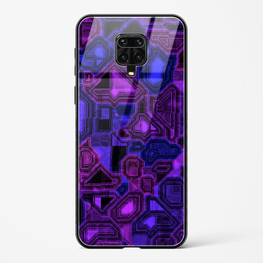 Twilight Fusion - Redmi Note 9 Pro Max Glass Gripper Case