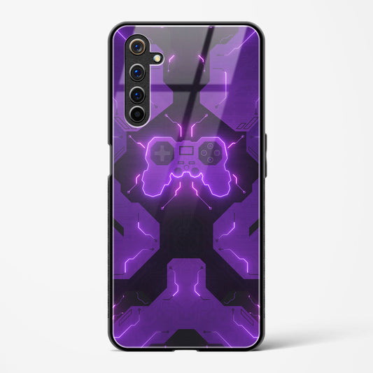 Violet Vortex - Realme 6s Glass Gripper Case