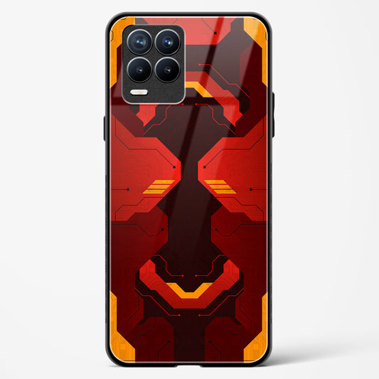 Flame Fusion - Realme 8 Pro Glass Gripper Case