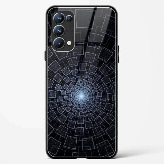 Cyber Tunnel - Oppo Reno 5 Pro Glass Gripper Case