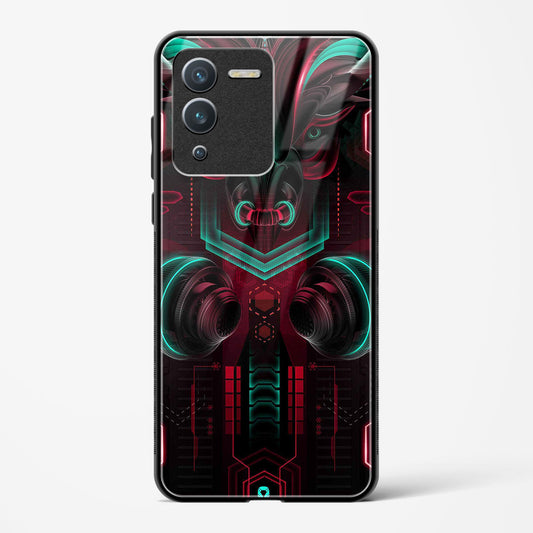 cyber bull - Vivo V25 Pro Glass Gripper Case