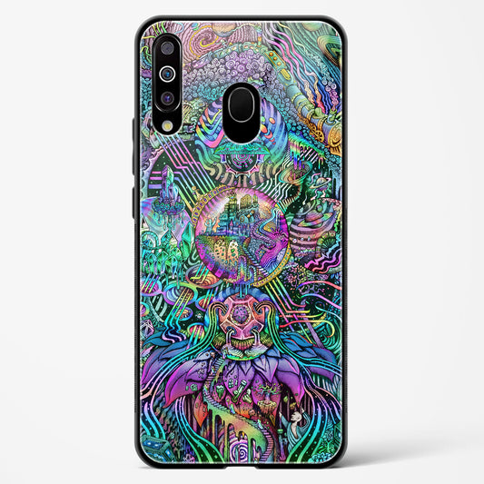 Trippy Galaxy  - Samsung Galaxy M30 Glass Gripper Case