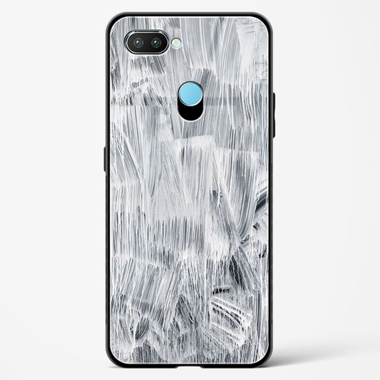 white paint - Realme 2 Glass Gripper Case