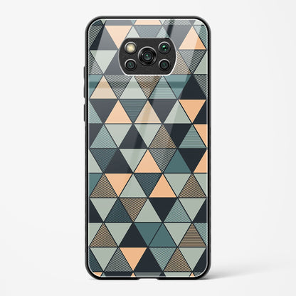 Triangle Mosaic - POCO X3 Pro Glass Gripper Case