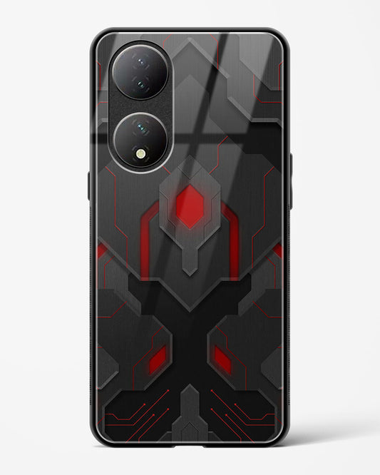 Obsidian Inferno - Vivo Y100A Glass Gripper Case