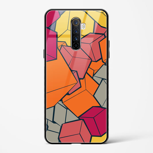 Cubic Blast - Realme X2 Pro Glass Gripper Case