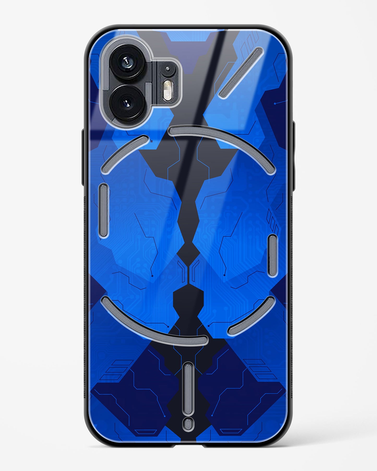 Blue Blitz - Nothing Phone 2 Glass Gripper Case